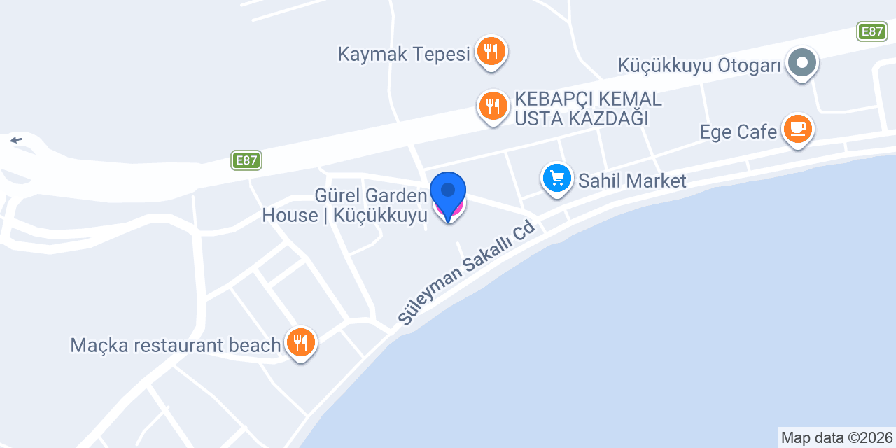 Gürel Garden House | Küçükkuyu konumu