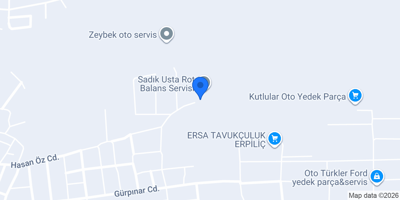 Çetin Sound Garage konumu