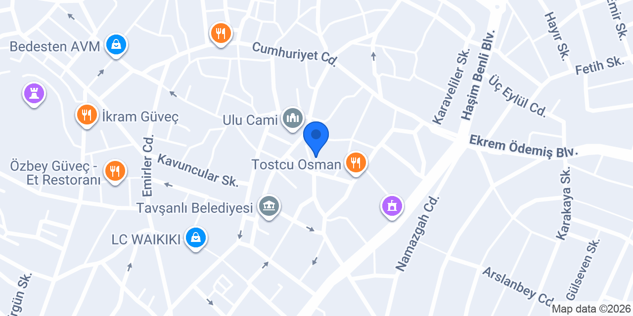 Dündar Elektronik konumu