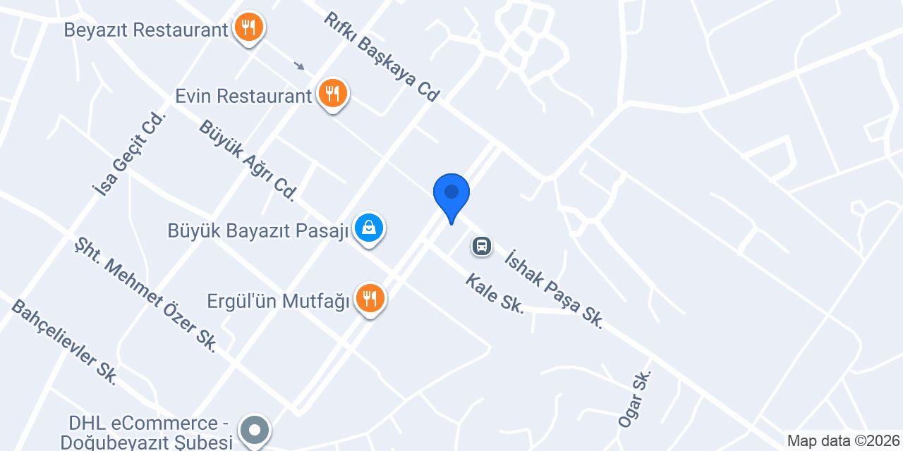 Doğubayazıt Belediyesi konumu