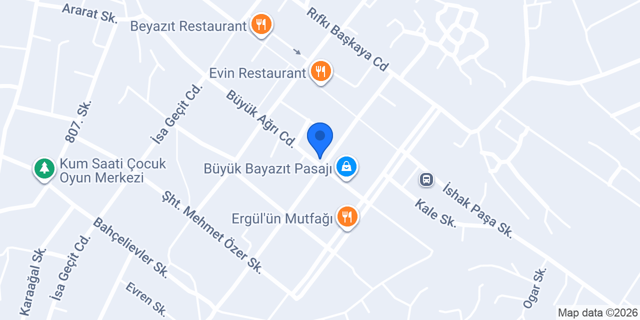 Pasajlar Döner Salonu konumu