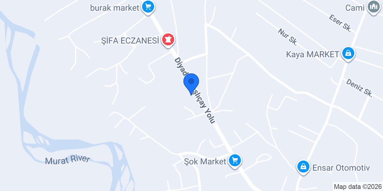 Diyadin Lisesi konumu