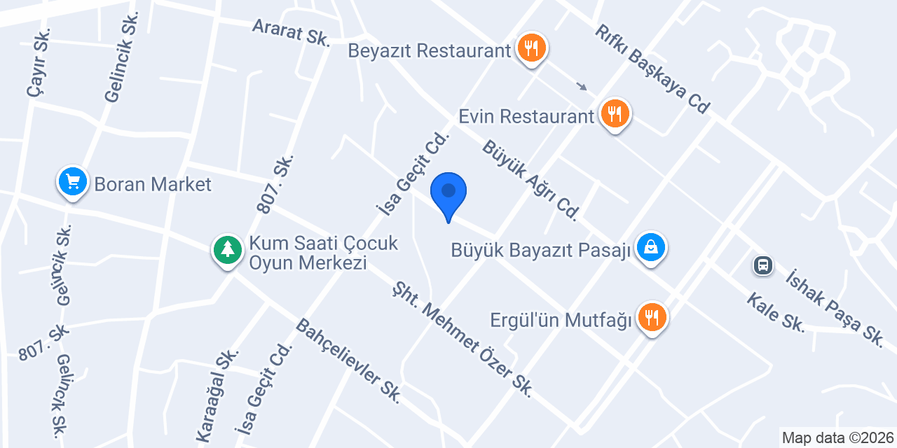 Anatolia Restaurant konumu