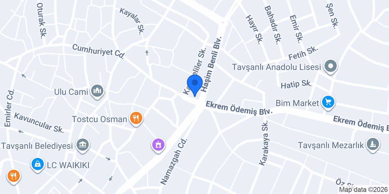 Tuğra Pide tavşanlı konumu
