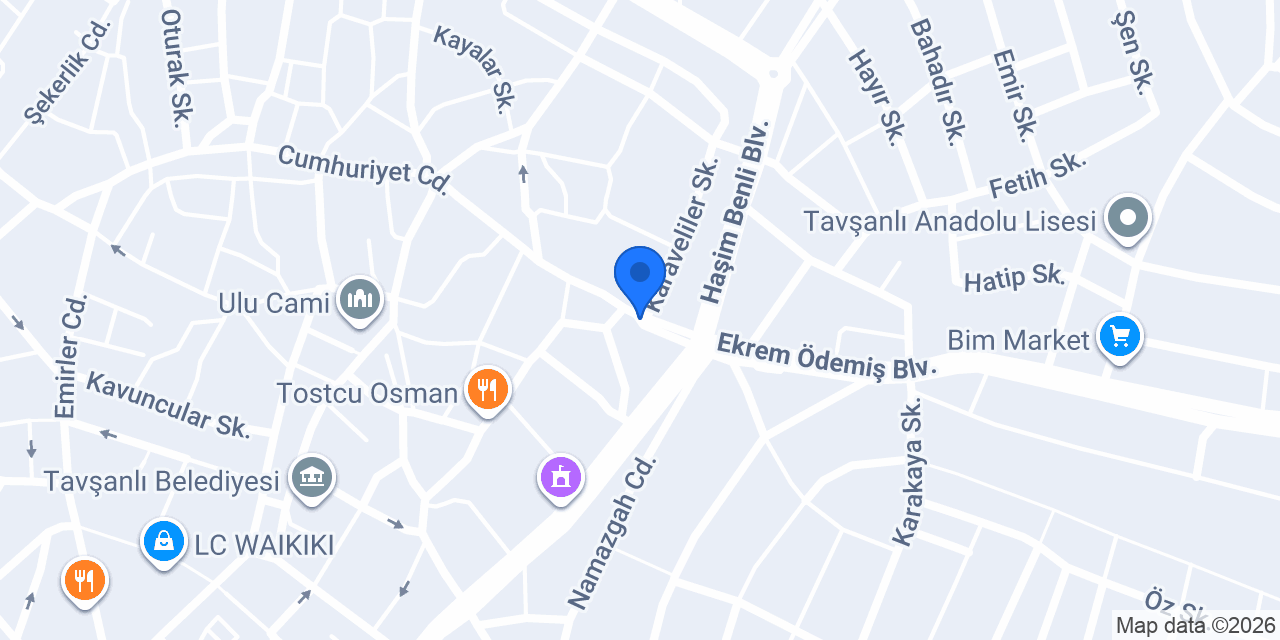 Mobilya Plus konumu