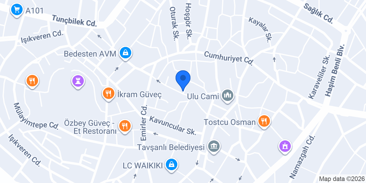 Velioğlu Ticaret konumu