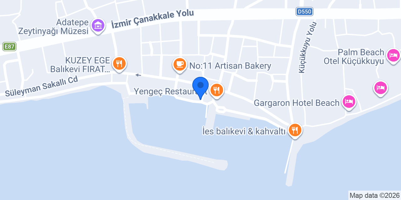 Talyette Coffee House konumu