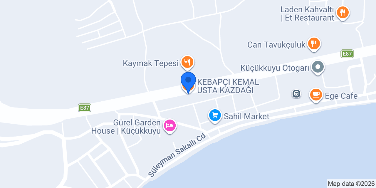 KEBAPÇI KEMAL USTA KAZDAĞI konumu
