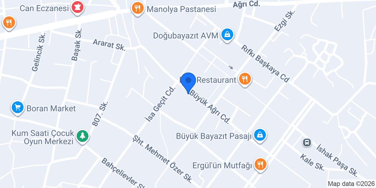 Açelya Çiçek Evi konumu