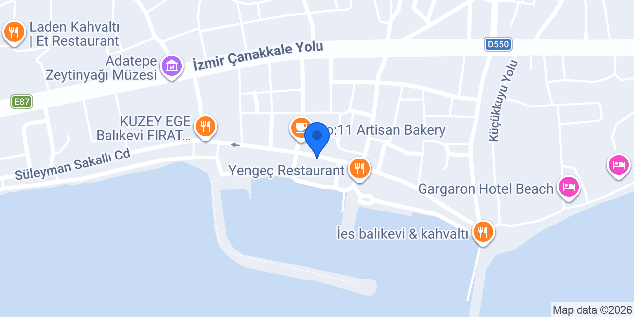 Maça Cafe konumu
