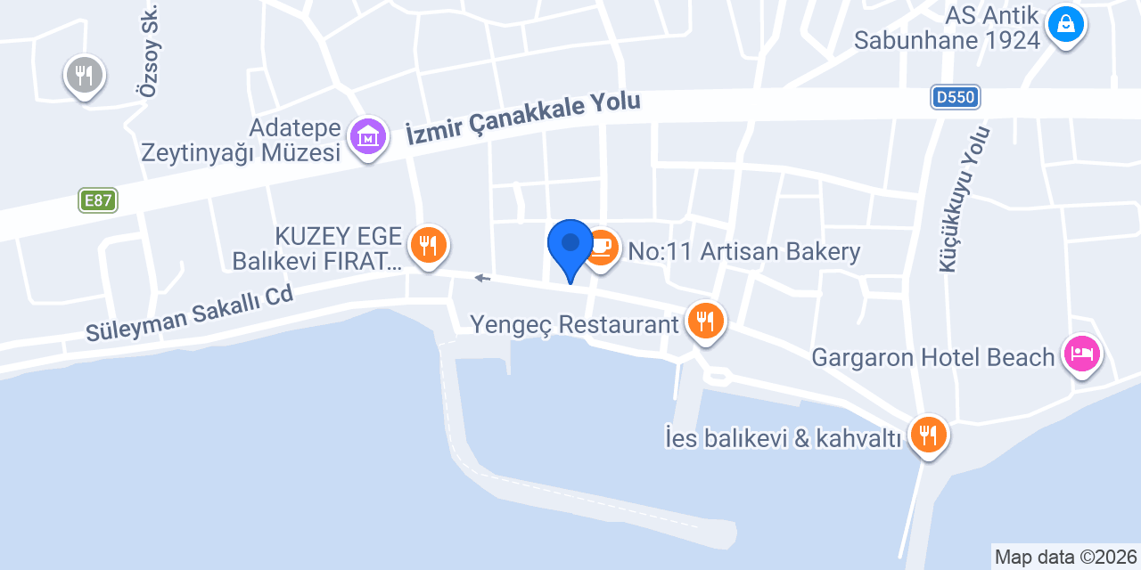 Alibaba Otel konumu