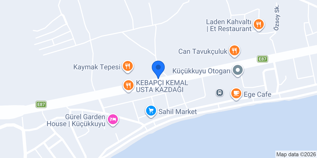 Kaymak Tepesi Tatil Evi konumu