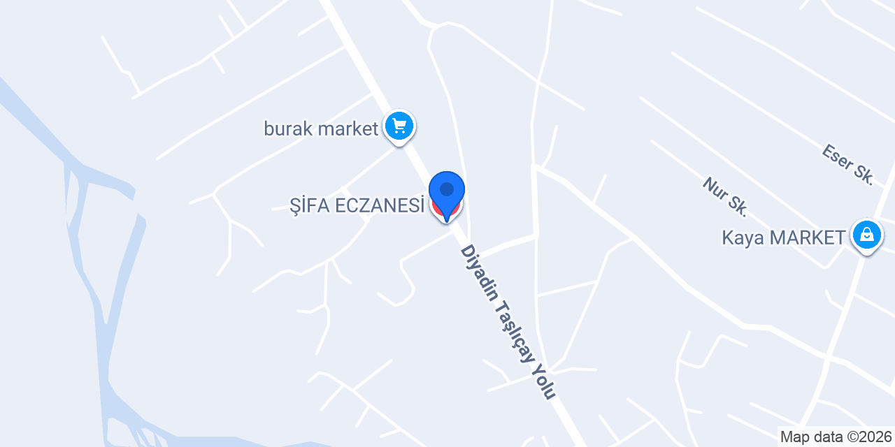 ŞİFA ECZANESİ konumu