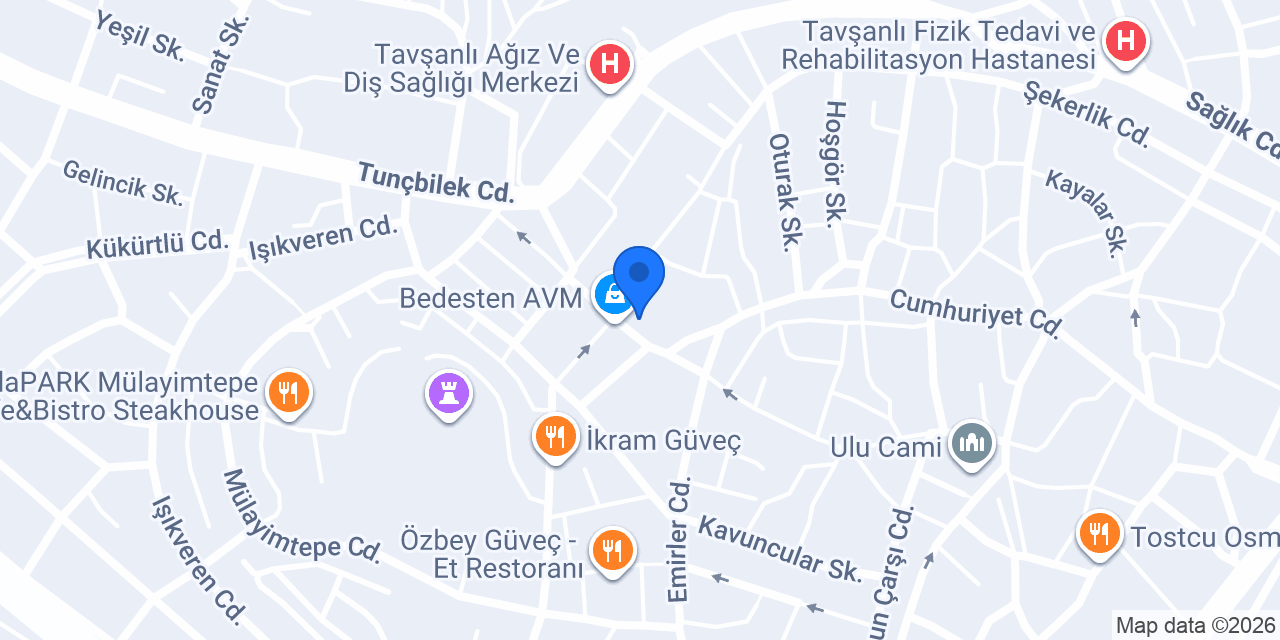 Ekiz Et Ve Et Ürünleri konumu