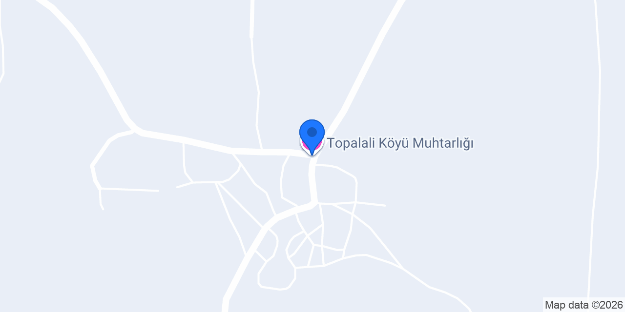 Topalali Köyü Muhtarlığı konumu