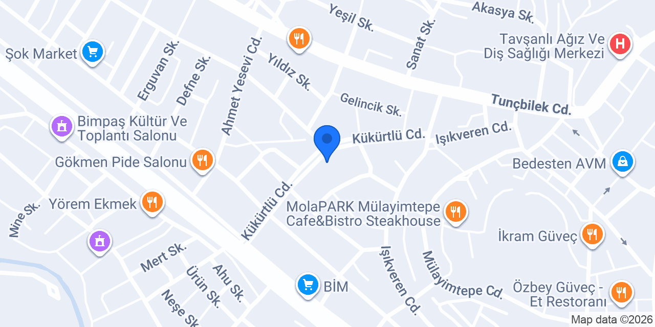 Yagmur Hali Yikama konumu
