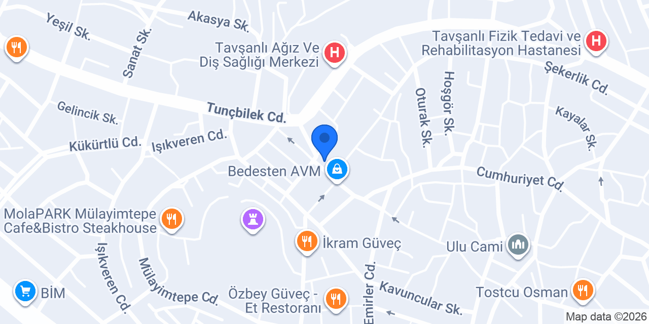 Ekiz Doner konumu