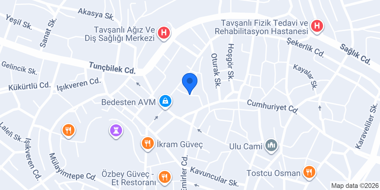 Bilgen Janset kuaför konumu