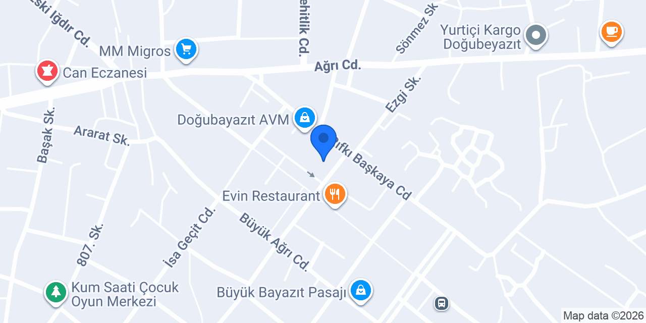 Tekin Eczanesi konumu