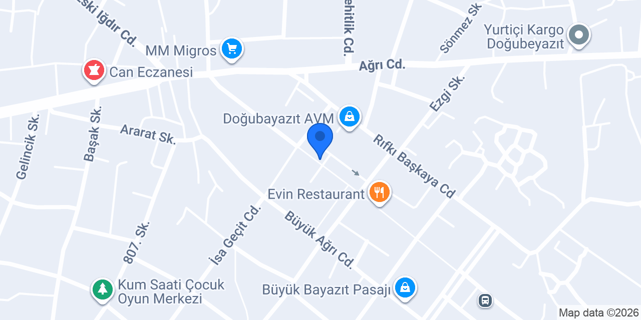 Beyazıt Restaurant konumu