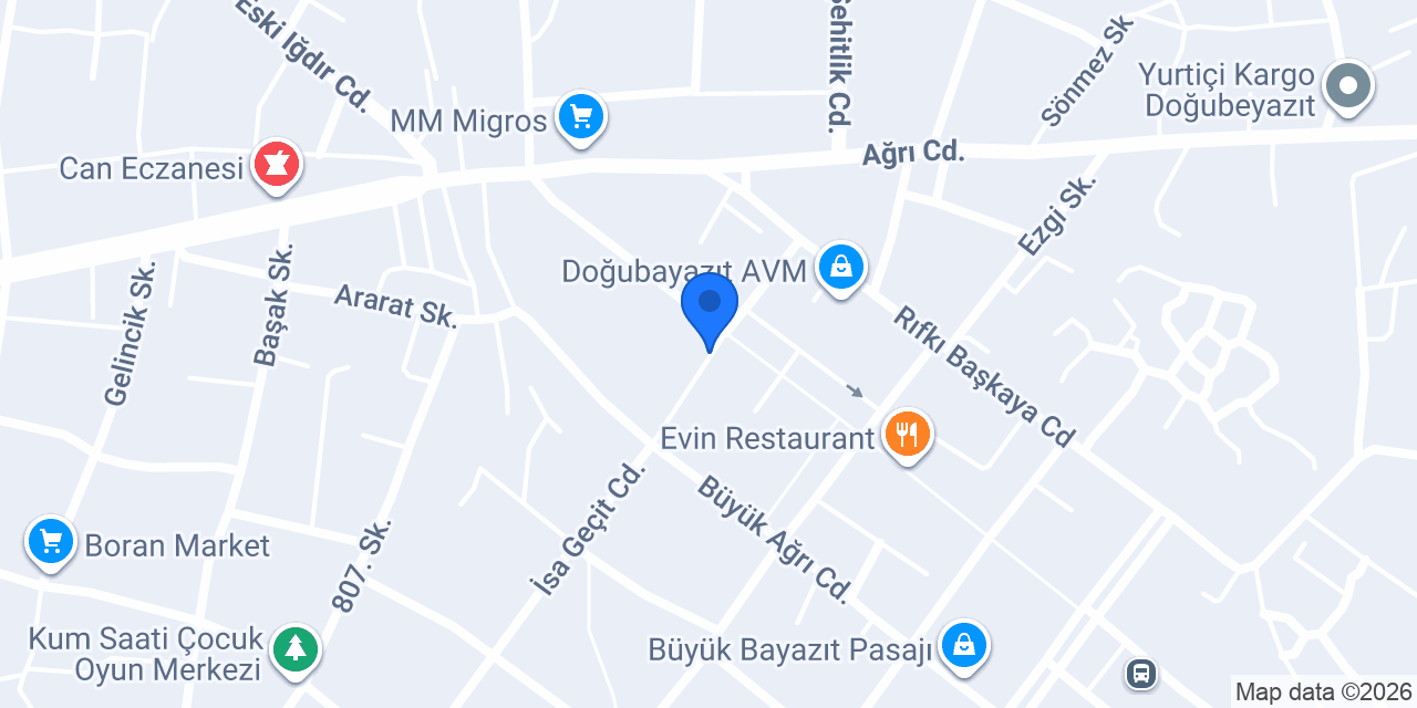İstasyon GamePark konumu