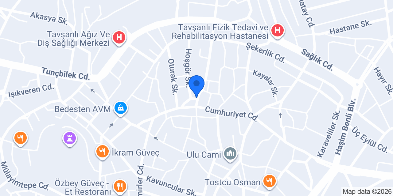 Balıköy Belediyesi konumu