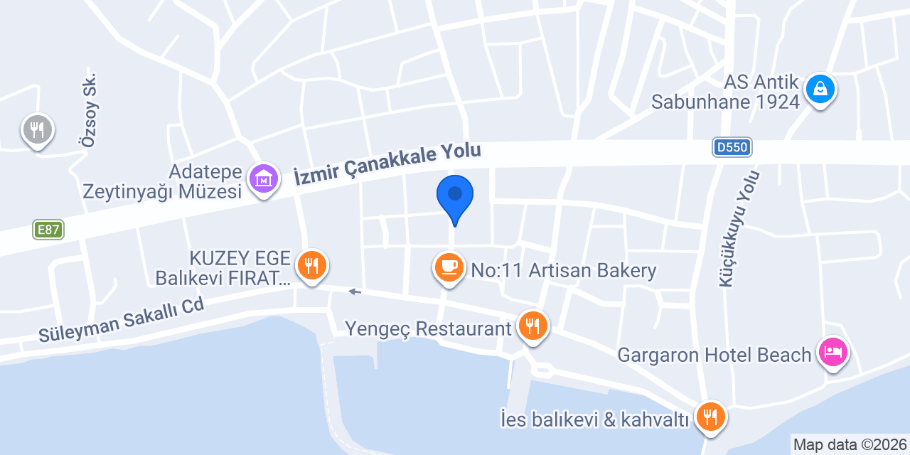 Kuaför Teslime konumu