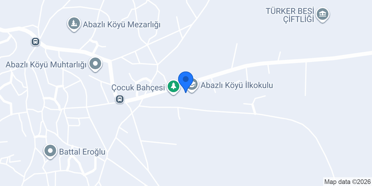 Abazlı Ortaokulu konumu