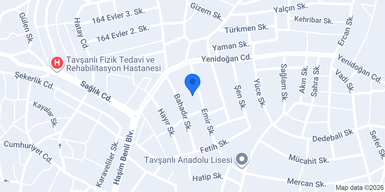Matematik Öğretmeni İsmail Özer konumu