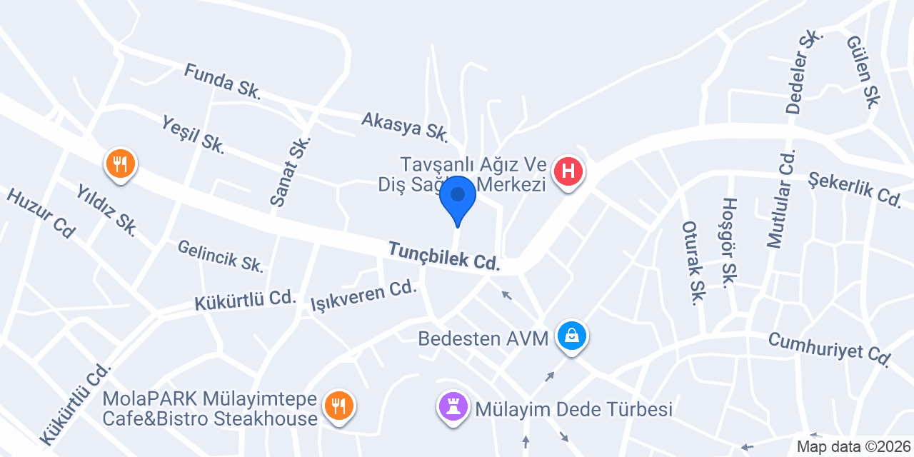 Eroğlu Otomotiv konumu