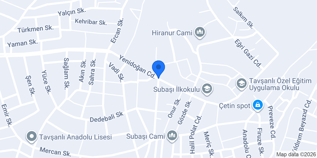 Eylül Çini konumu