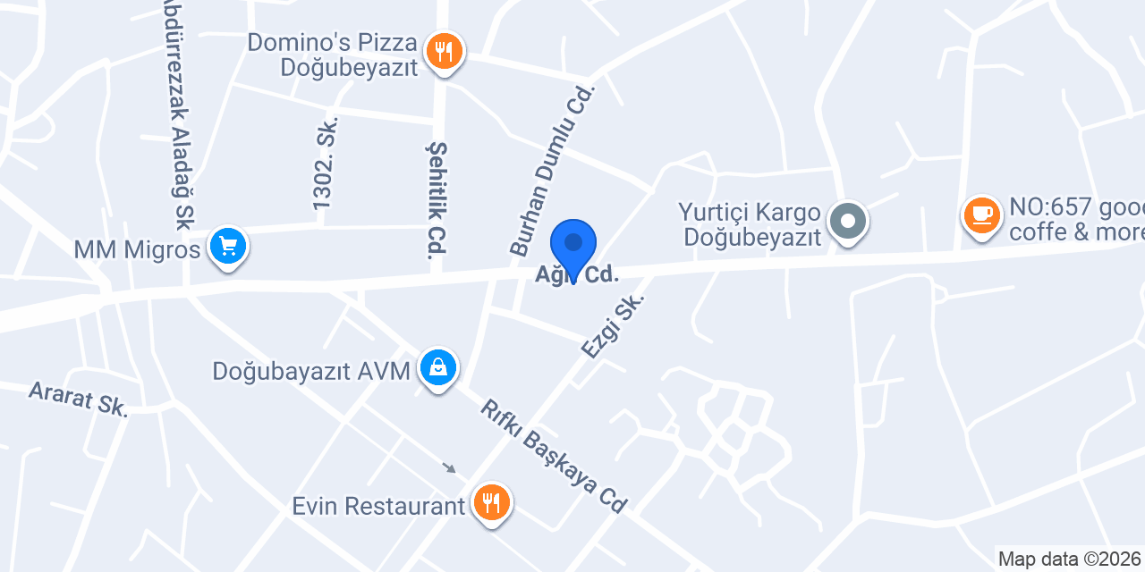 Ustaoğlu Doğalgaz Mühendislik konumu