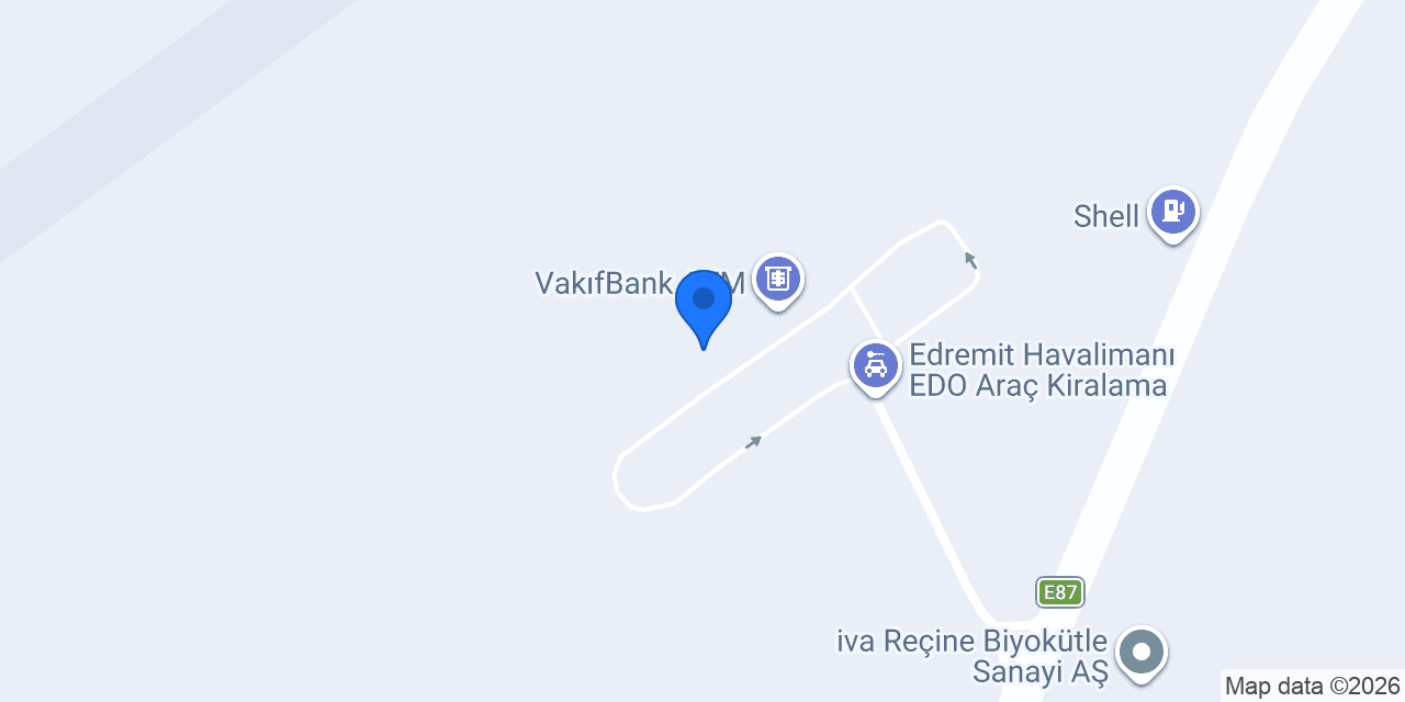 Budget Edremit konumu