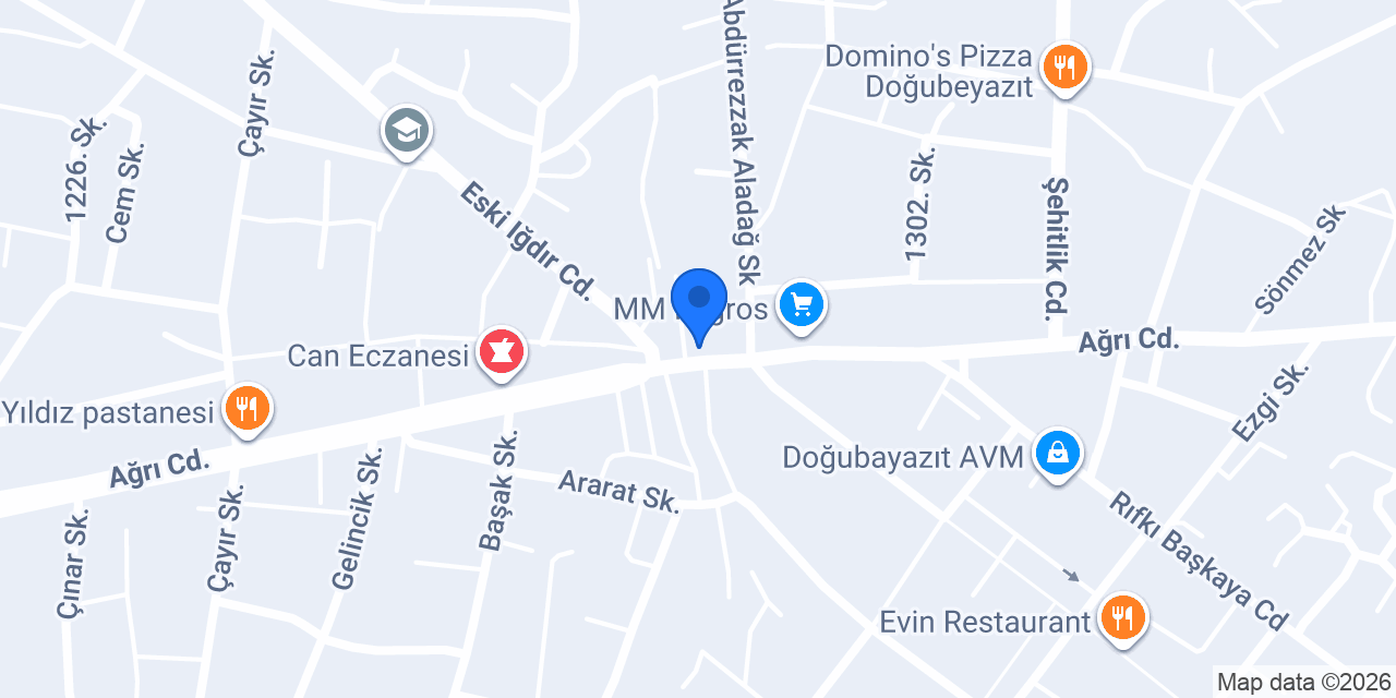 Sarıyer börekçisi konumu