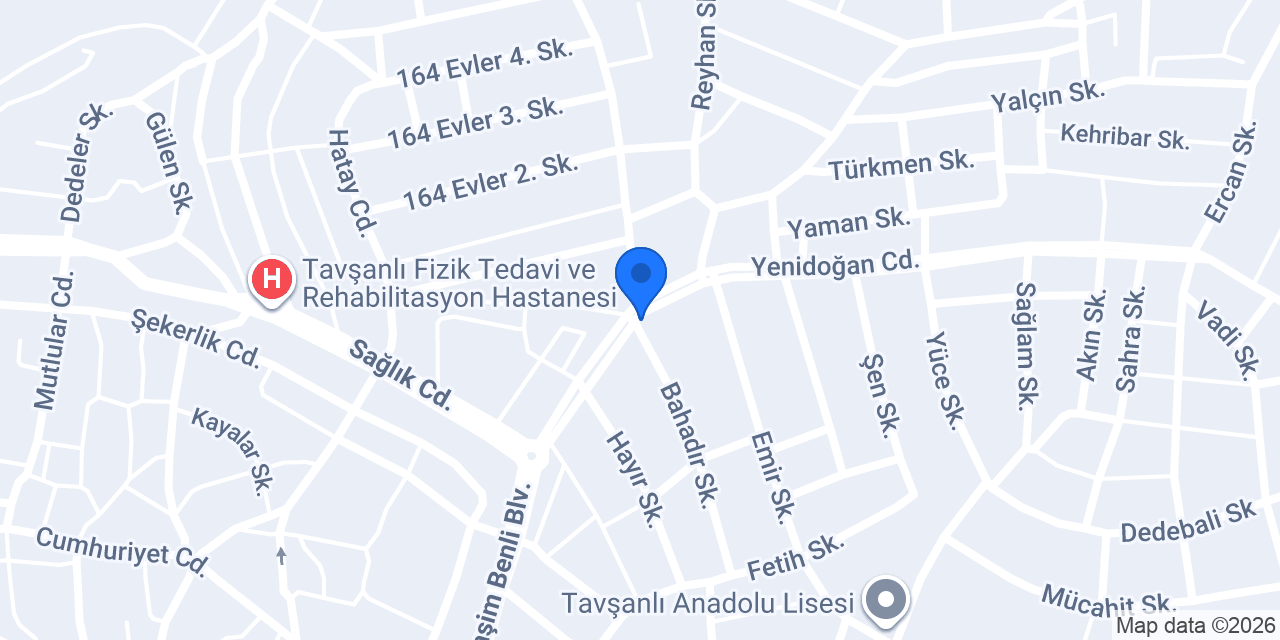 Tavşanlı Bilge Pide konumu