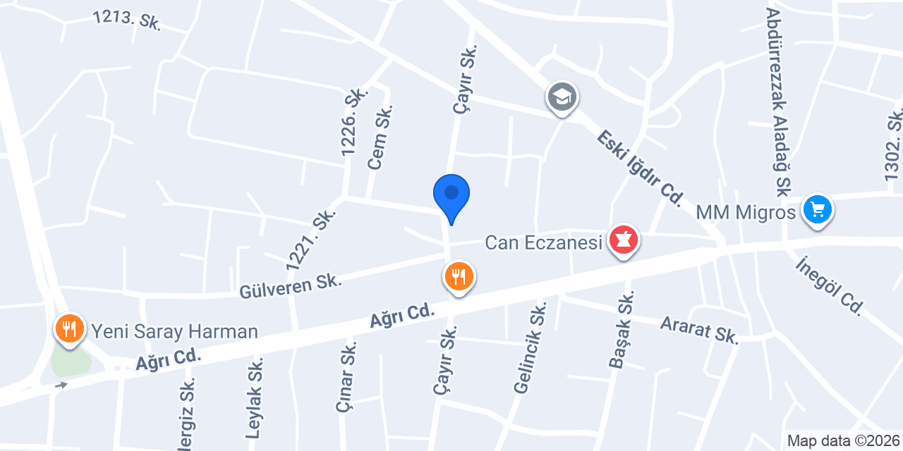 Yağmur Eczanesi konumu