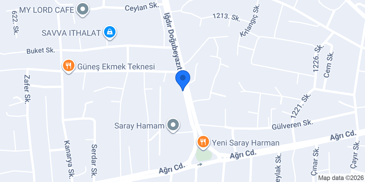 Oto Lastik konumu