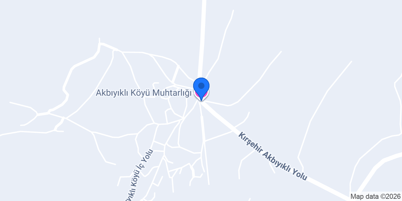 Akbıyıklı Köyü Muhtarlığı konumu