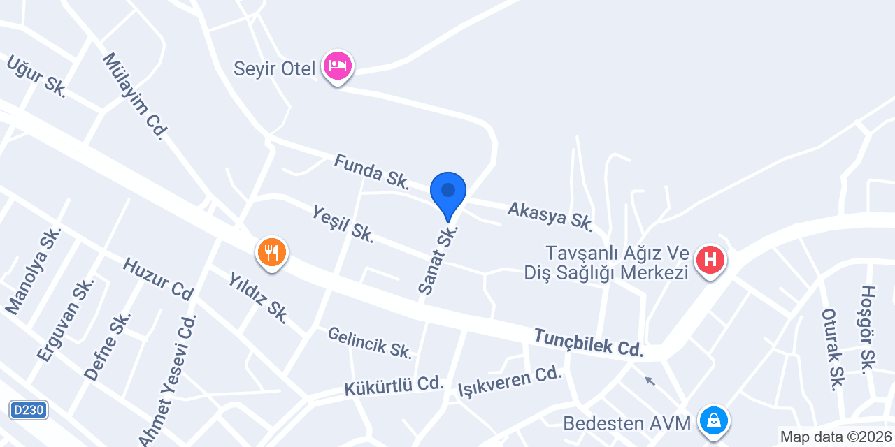 Nilgün Eczanesi konumu