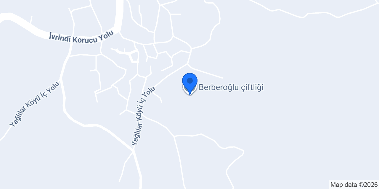 Berberoğlu çiftliği konumu