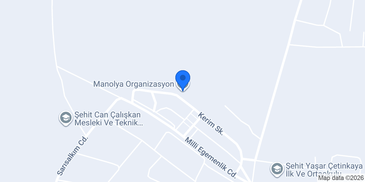 Manolya Organizasyon konumu