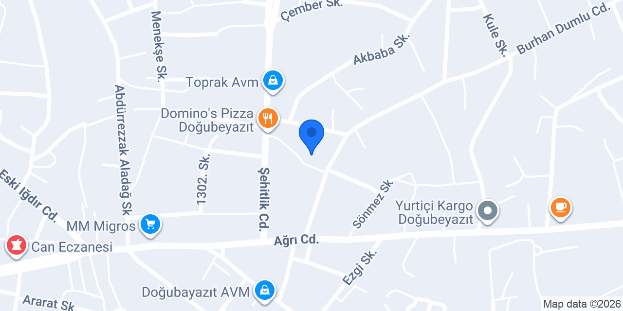 Akbank konumu