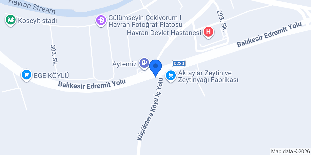Emekten Sofraya konumu