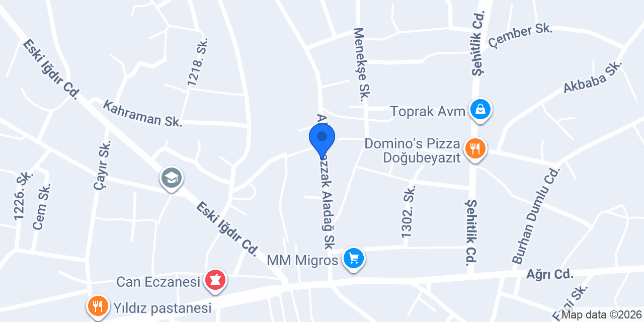 Adar yöresel konumu