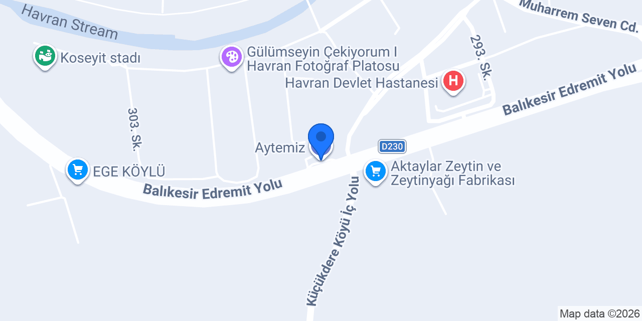 Aytemiz konumu