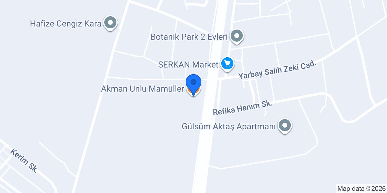 Akman Unlu Mamüller konumu