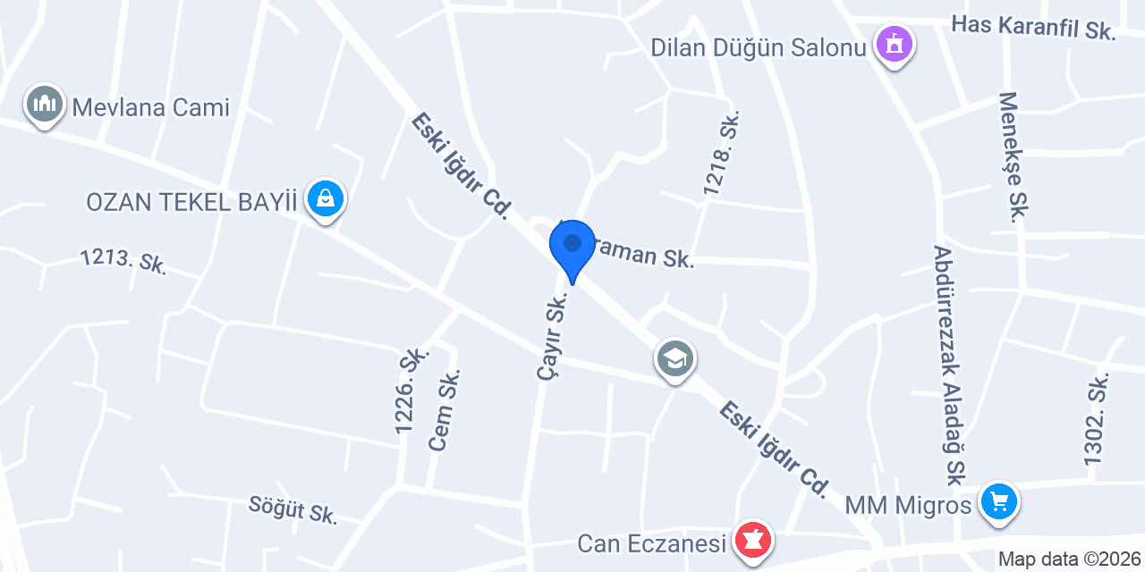 DUMAN MOBİLYA konumu
