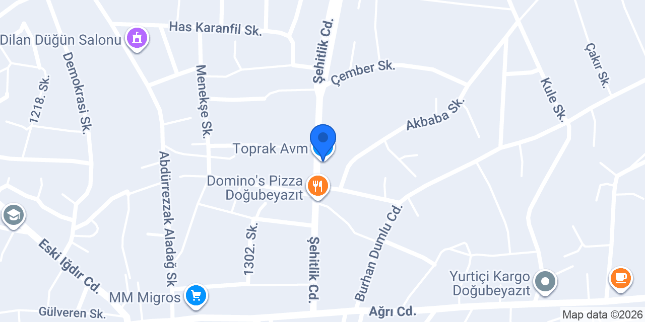 BAYAZIT DEKARASYON konumu