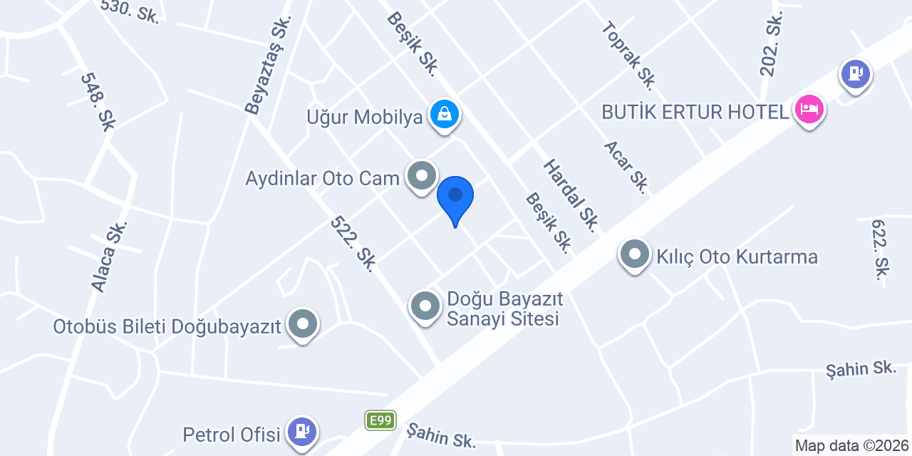 KIRAL USTA ATÖLYESİ konumu