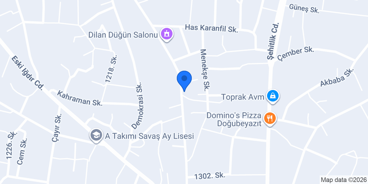 Lavin Elektrik Tesisat konumu